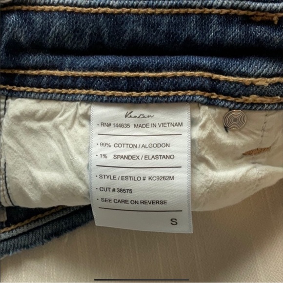 KanCan HIGH RISE DENIM SHORTS - Picture 8 of 8